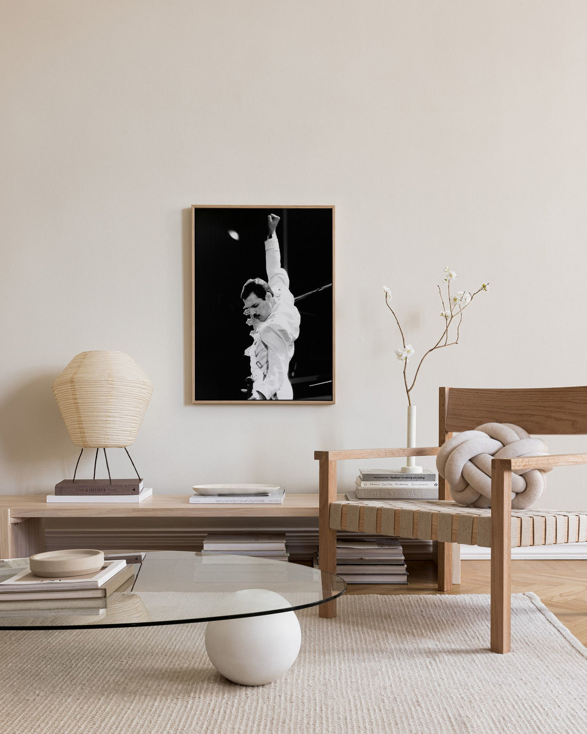 Freddie Mercury Canvas print
