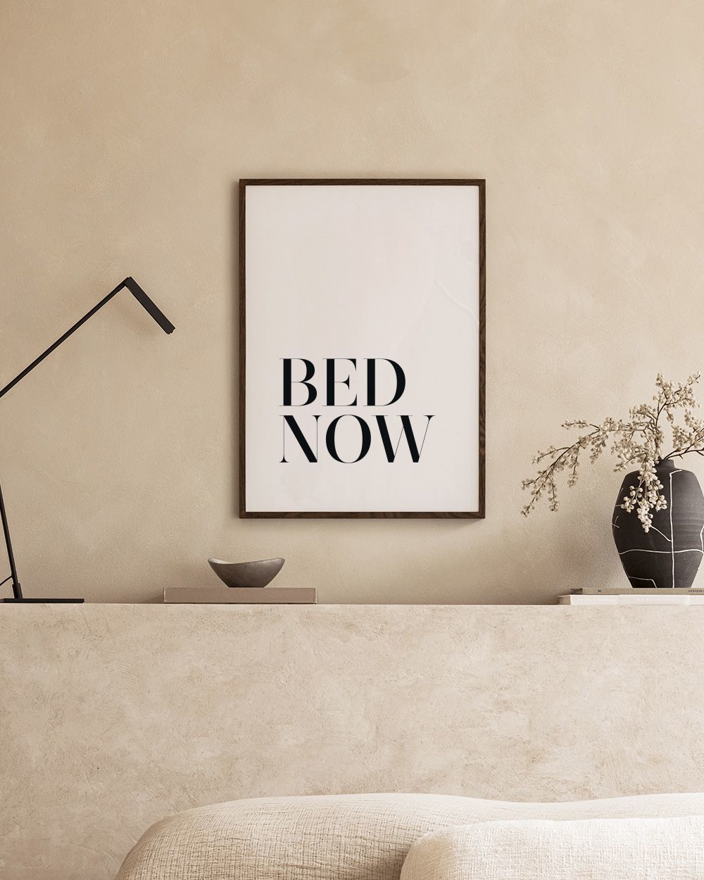 Bed. Now. Print