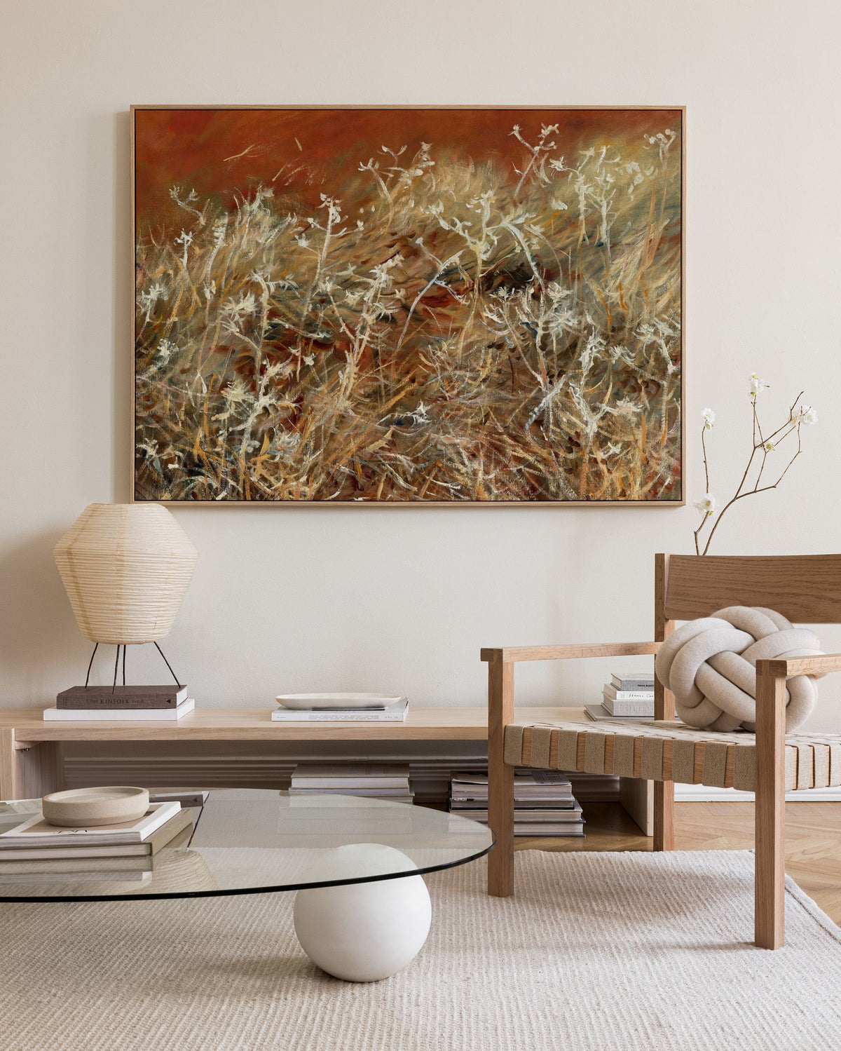 John Singer Sargent - Thistles Canvas print