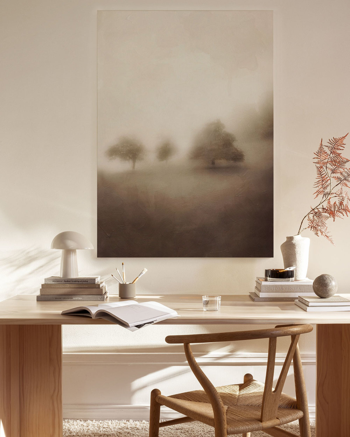 Silent Dawn Canvas print