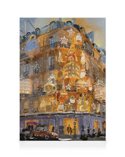 Ekaterina Zagorska - Dior Christmas Canvas print