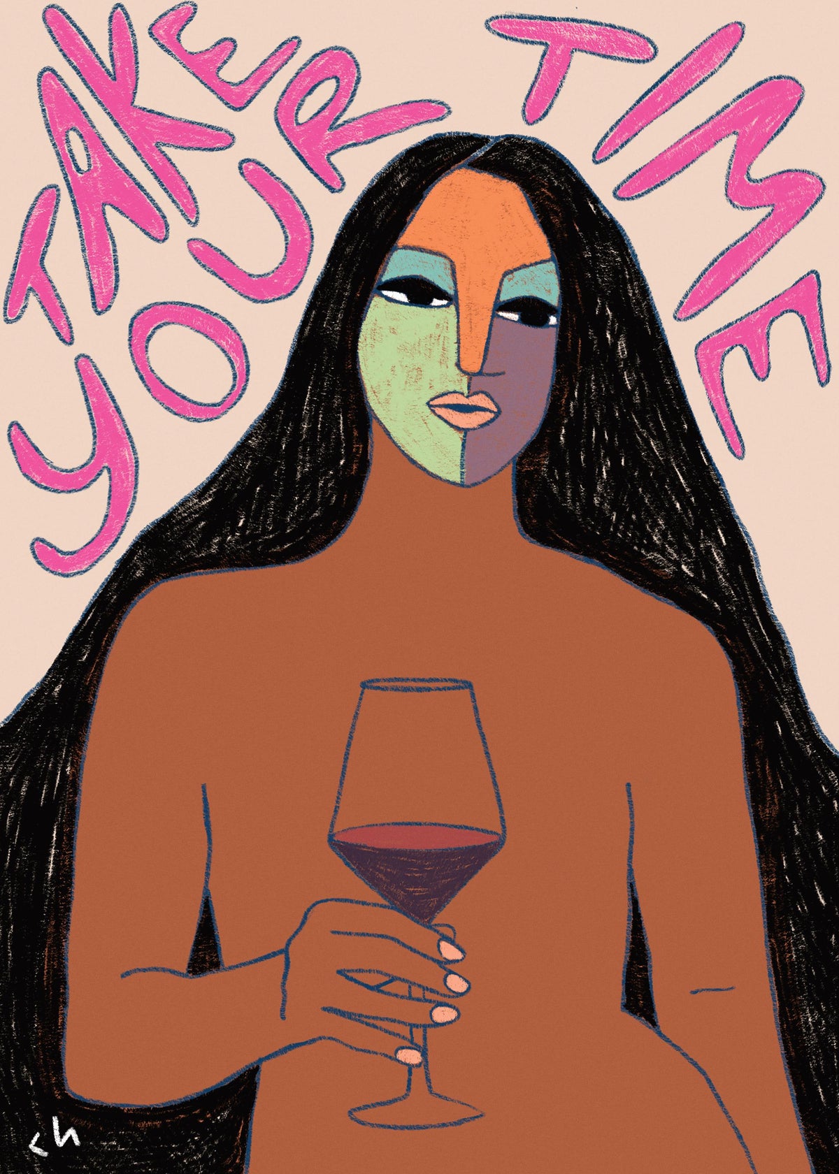 Cortney Herron - Take Your Time Print