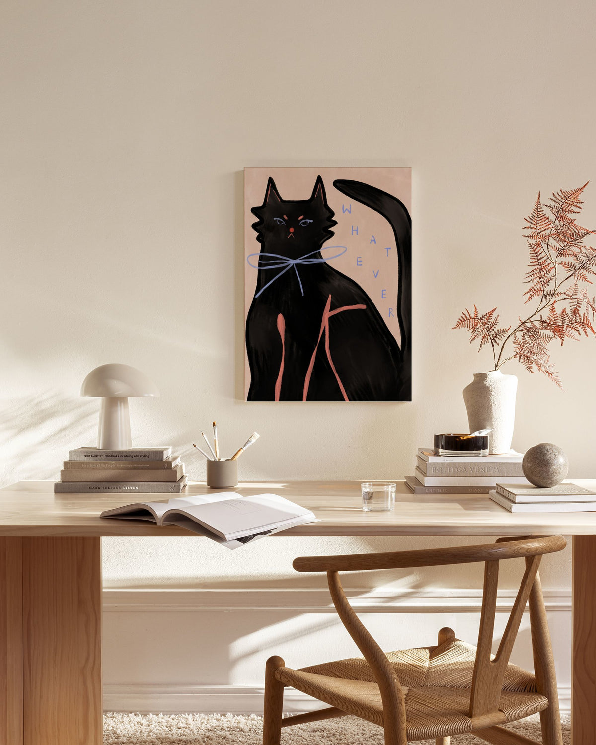Kit Agar - Whatever Canvas print
