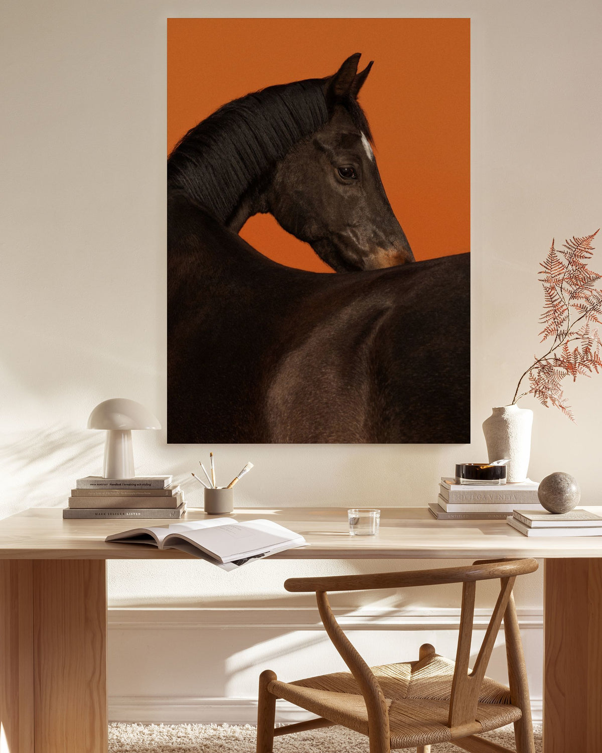 Stallion Canvas print