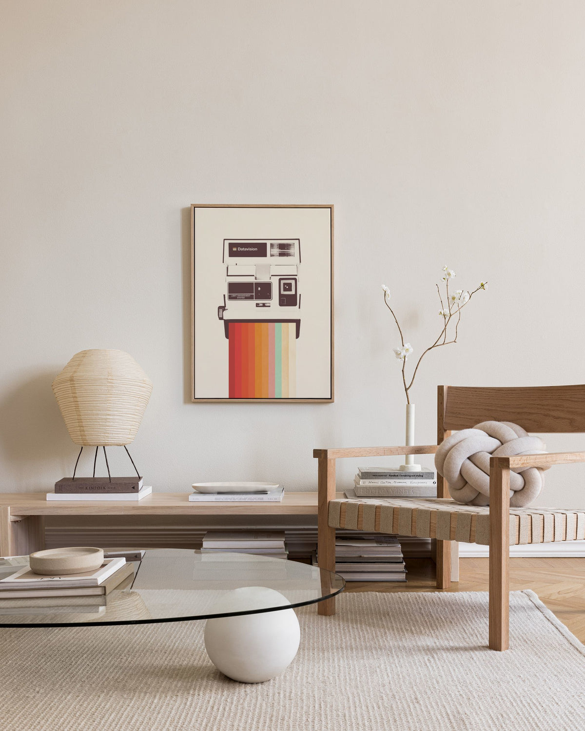 Florent Bodart - Instant Camera Rainbow Canvas print