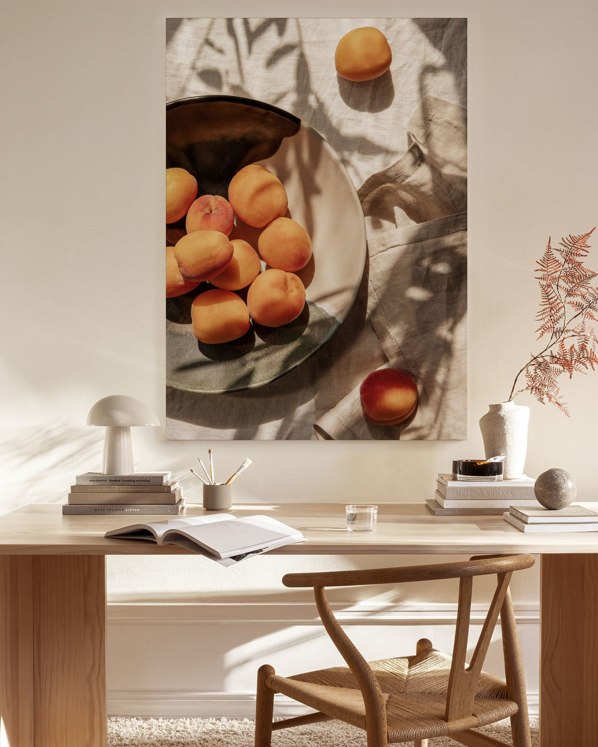 Apricots In Sunlight Canvas print