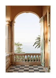 Mediterranean View Print