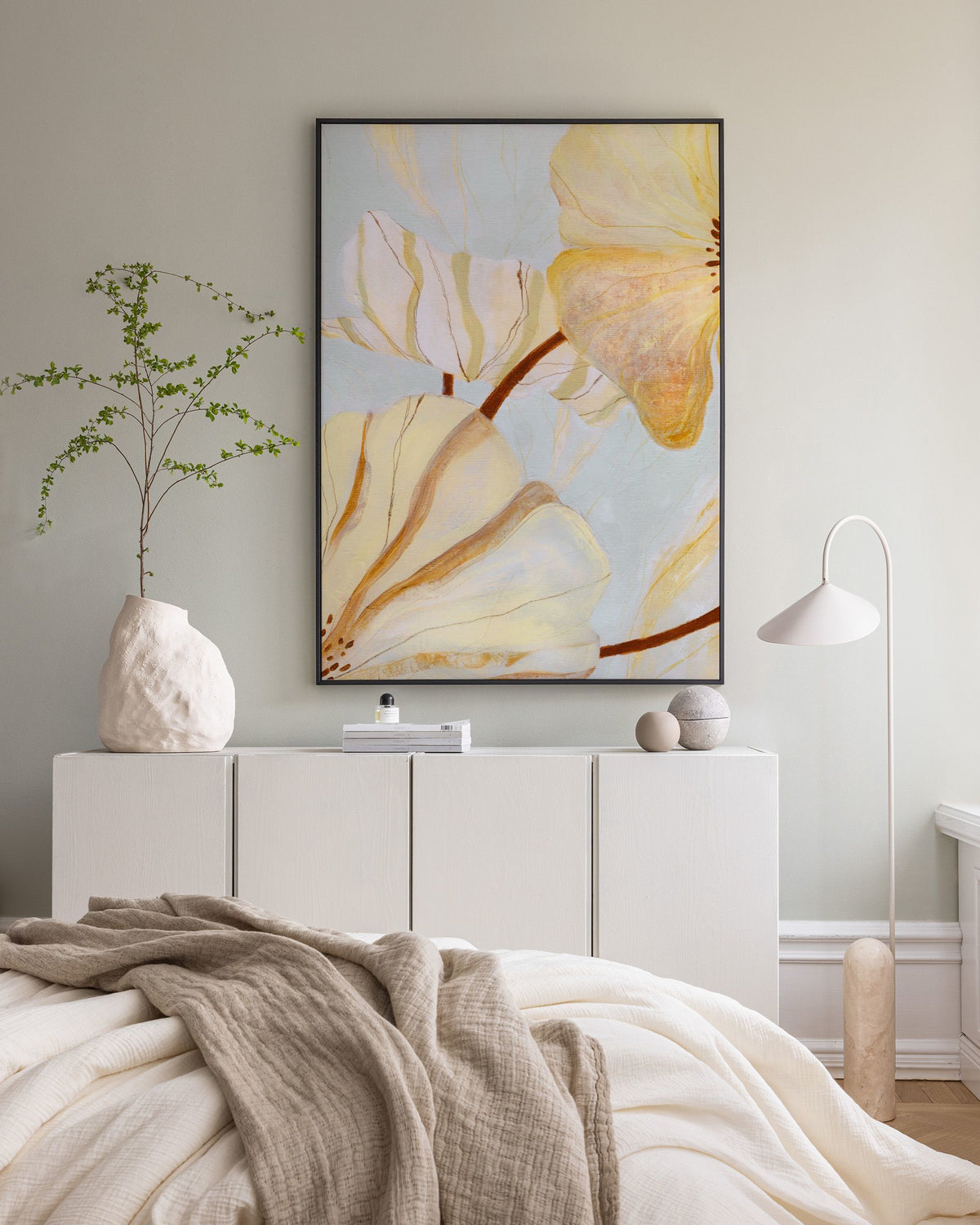 Abstract Blossoms Canvas print