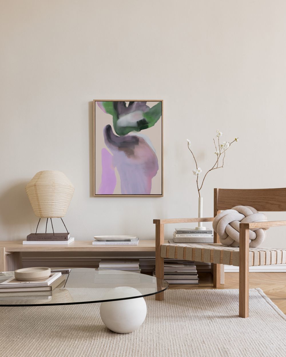 Le Jardin No12 Canvas print