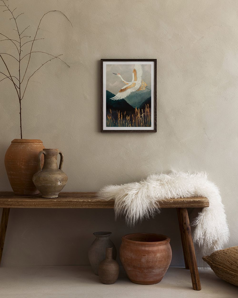 SpaceFrog Designs - Elegant Flight Print