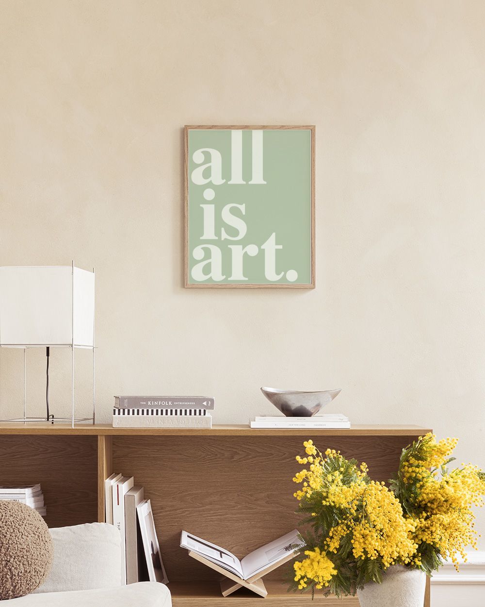 All is Art Print