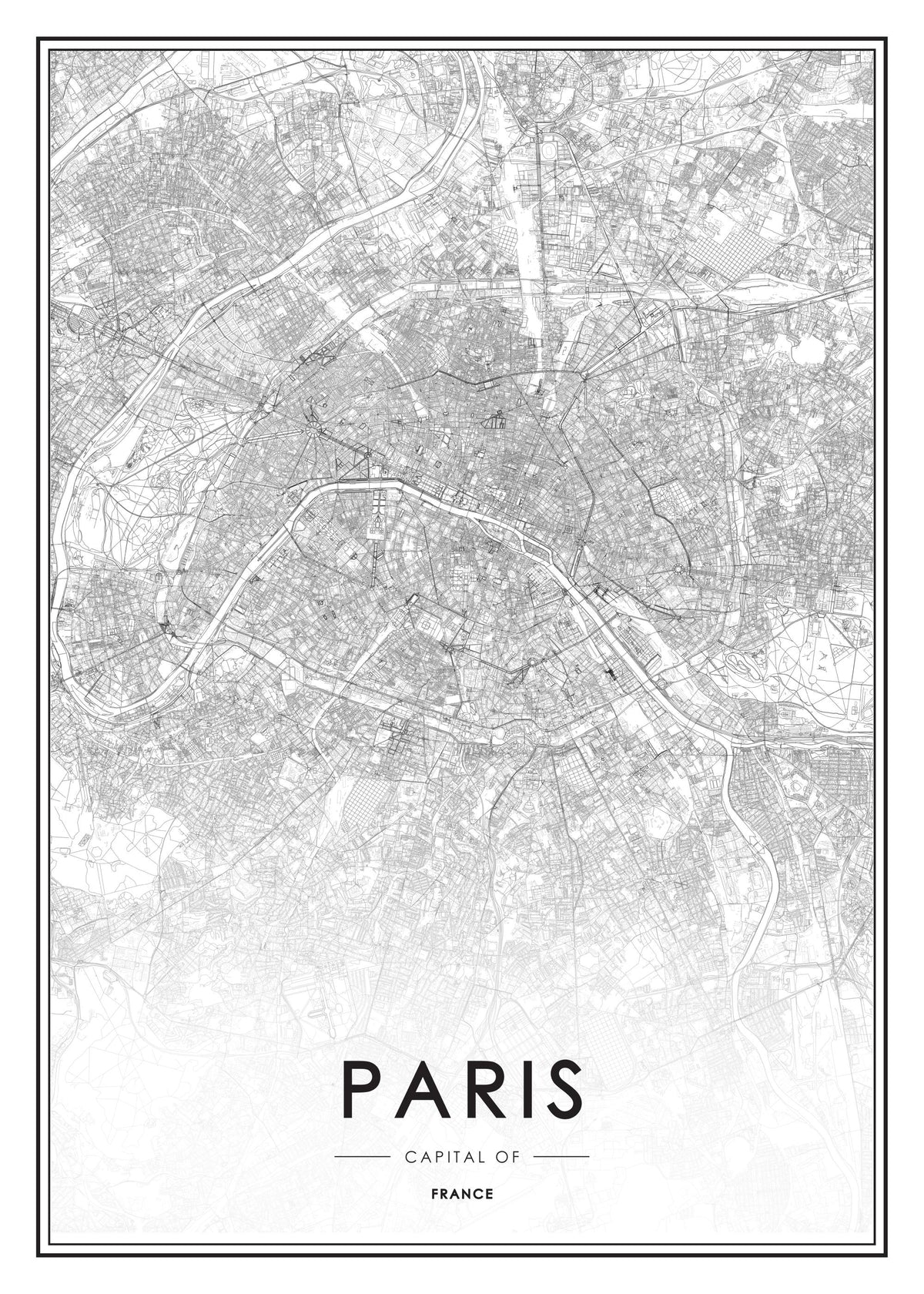 Paris, Print