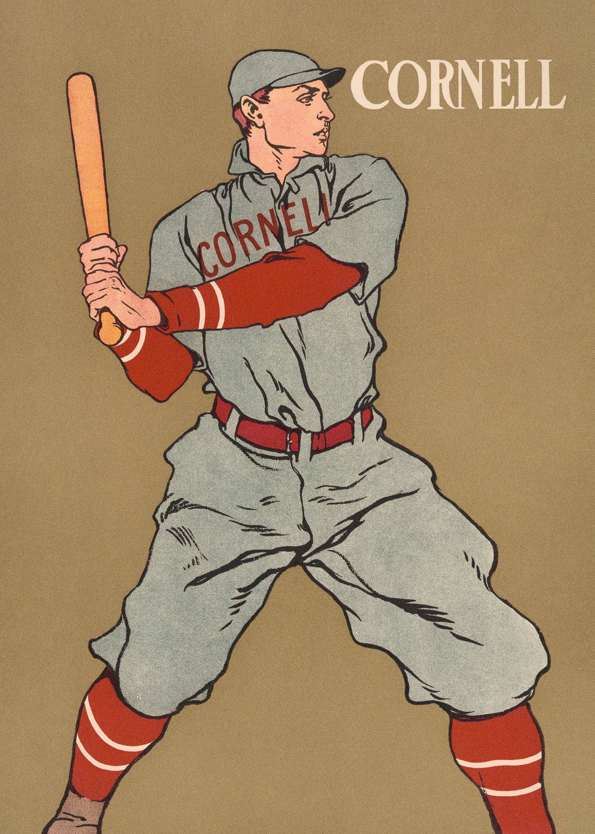 Vintage Baseball Print