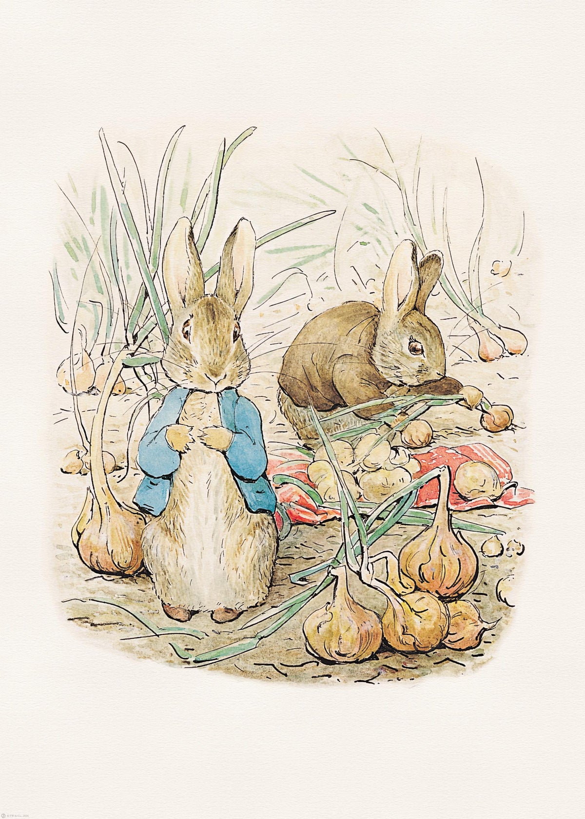 Peter Rabbit and Friends No1 Print