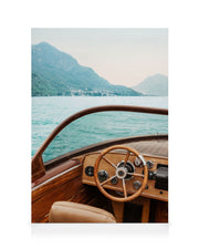 Boat on Lake Como No1 Canvas print