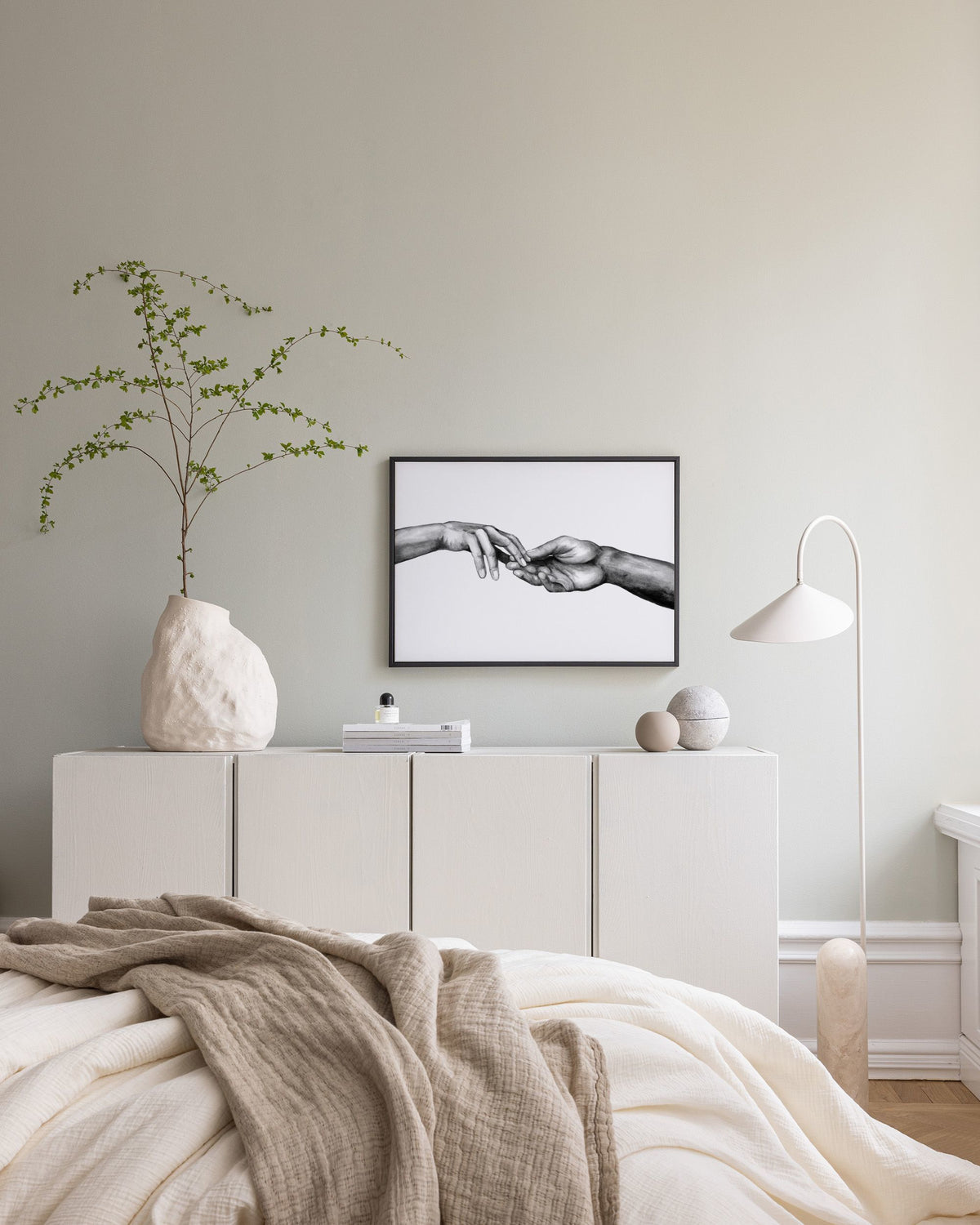 Watercolor Touch Canvas print