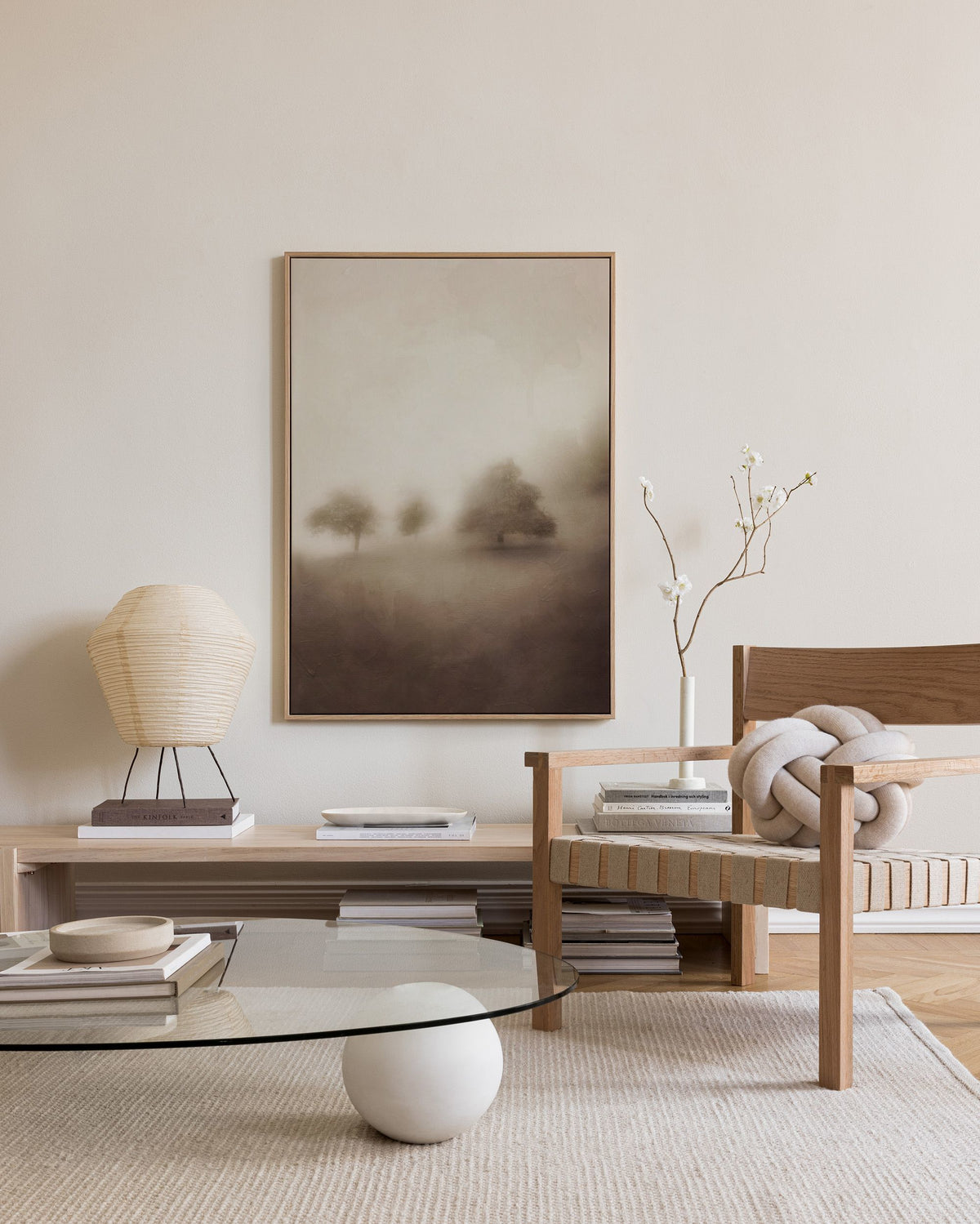 Silent Dawn Canvas print