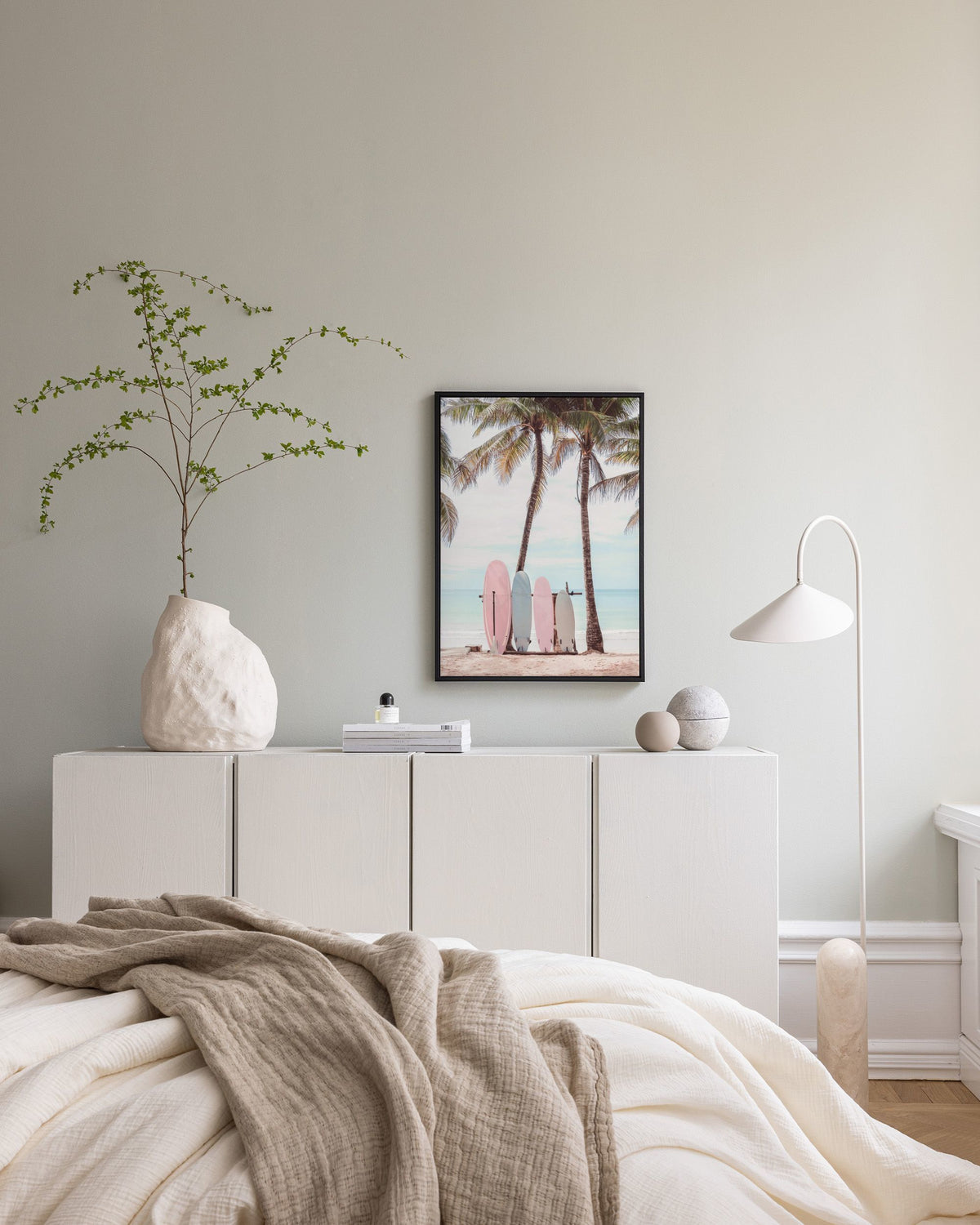 Surfboards Canvas print