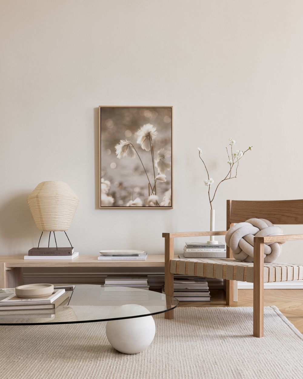 Cotton Grass Canvas print