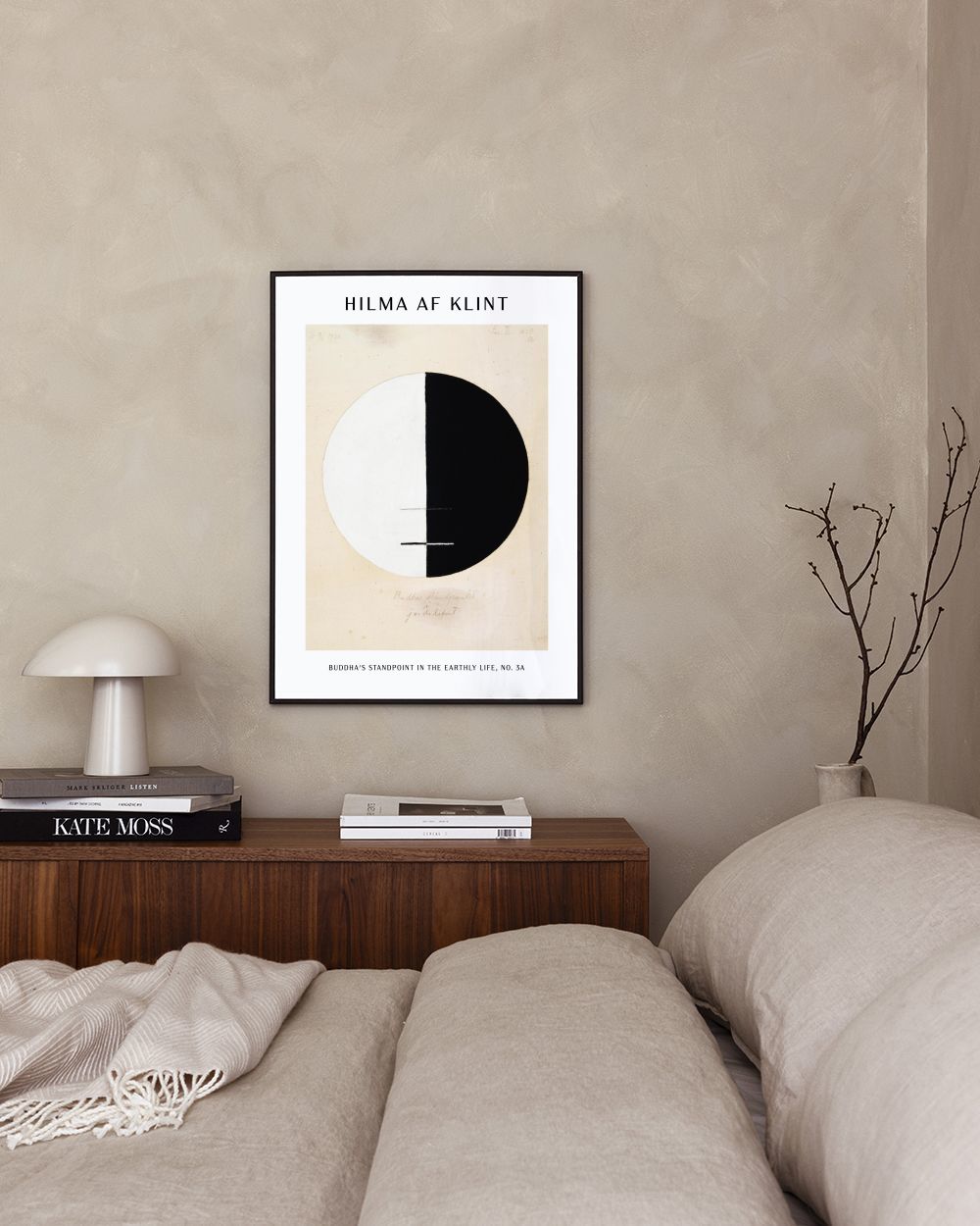 Print - Buddha's Standpoint in the Earthly Life, No.3a by Hilma af Klint