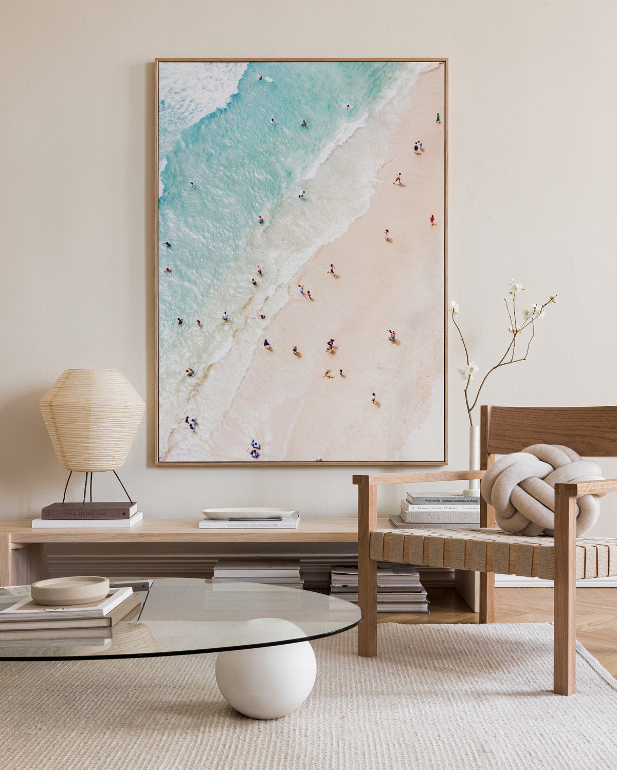 Richard Podgurski - Ocean Dip Canvas print