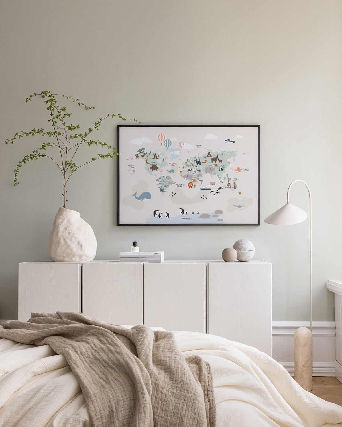 Animals of the World No2 Canvas print
