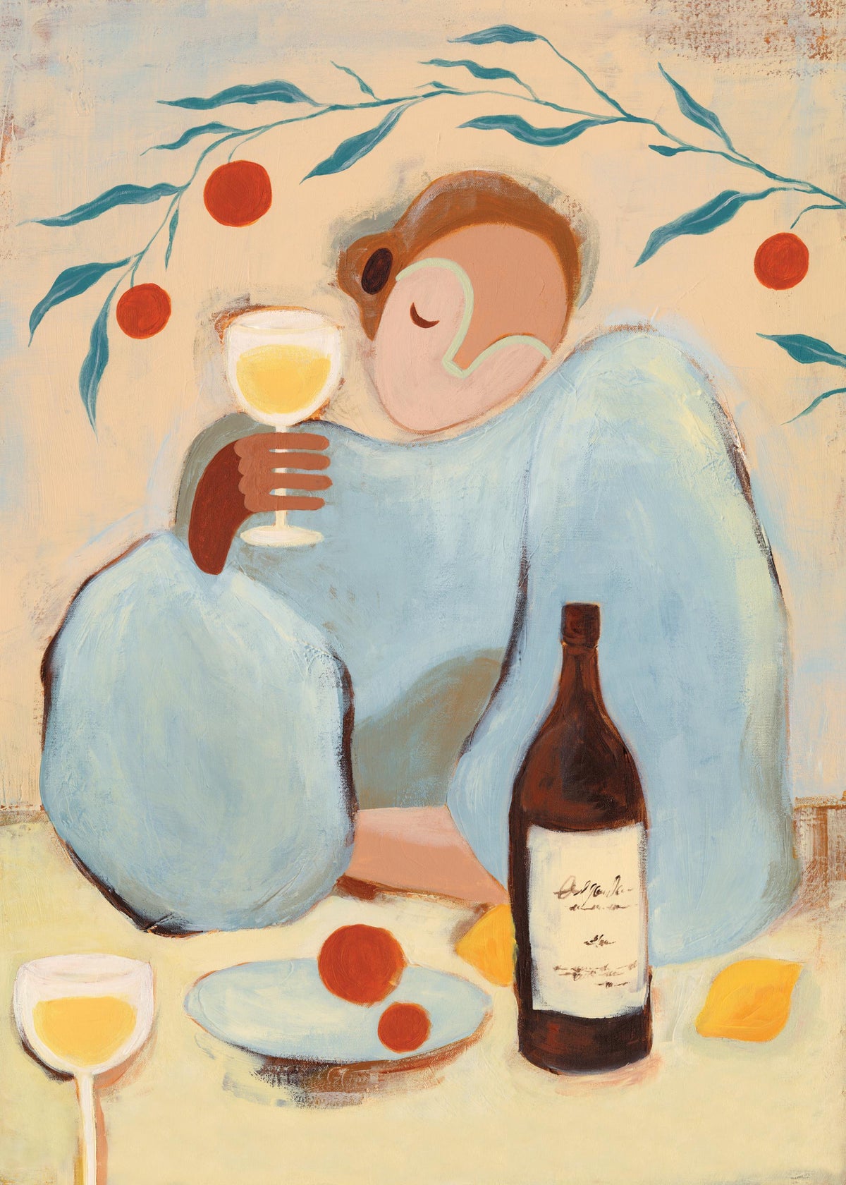 Sips and Citrus Print