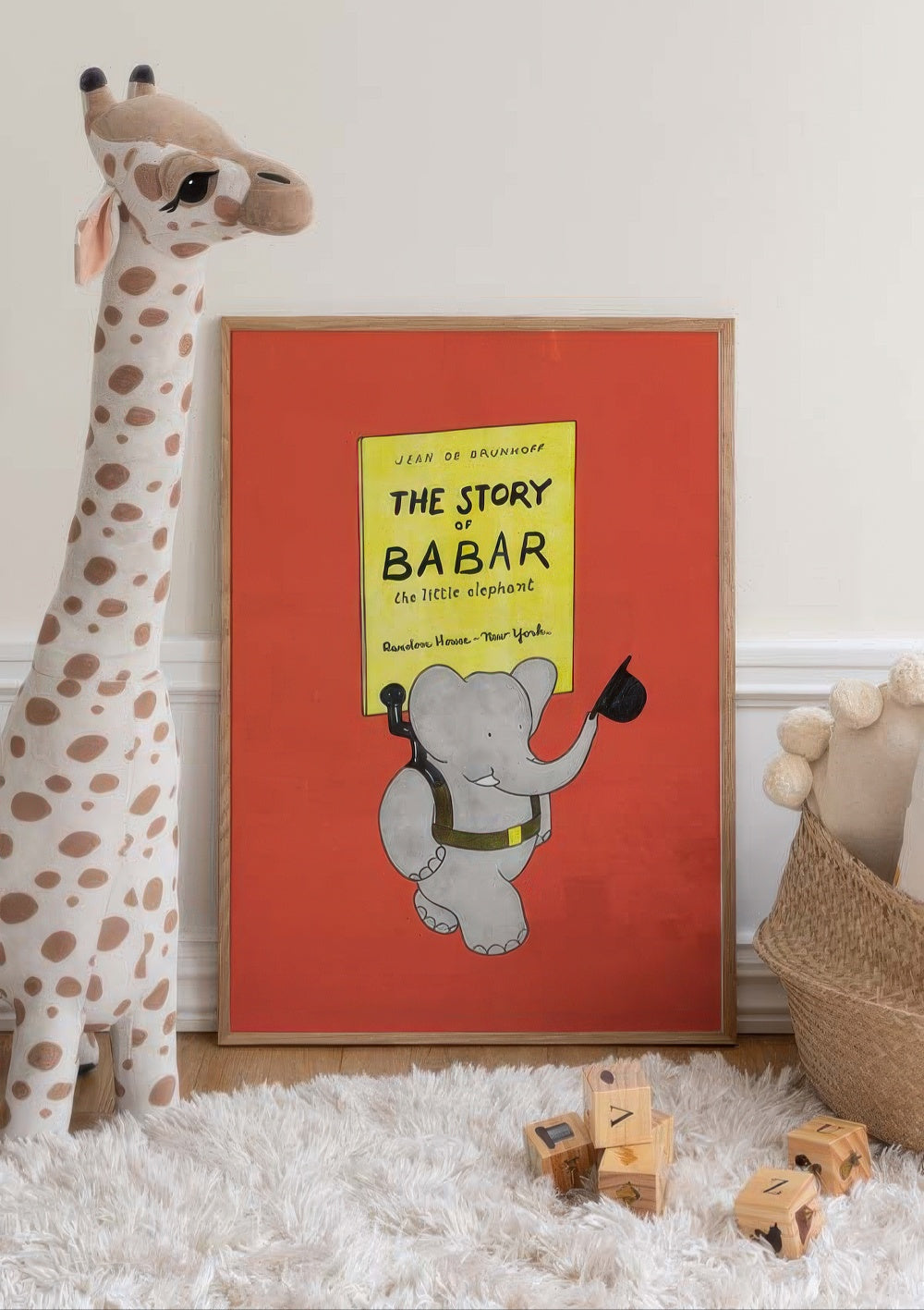 Babar - The Story of Babar, the Little Elephant Print