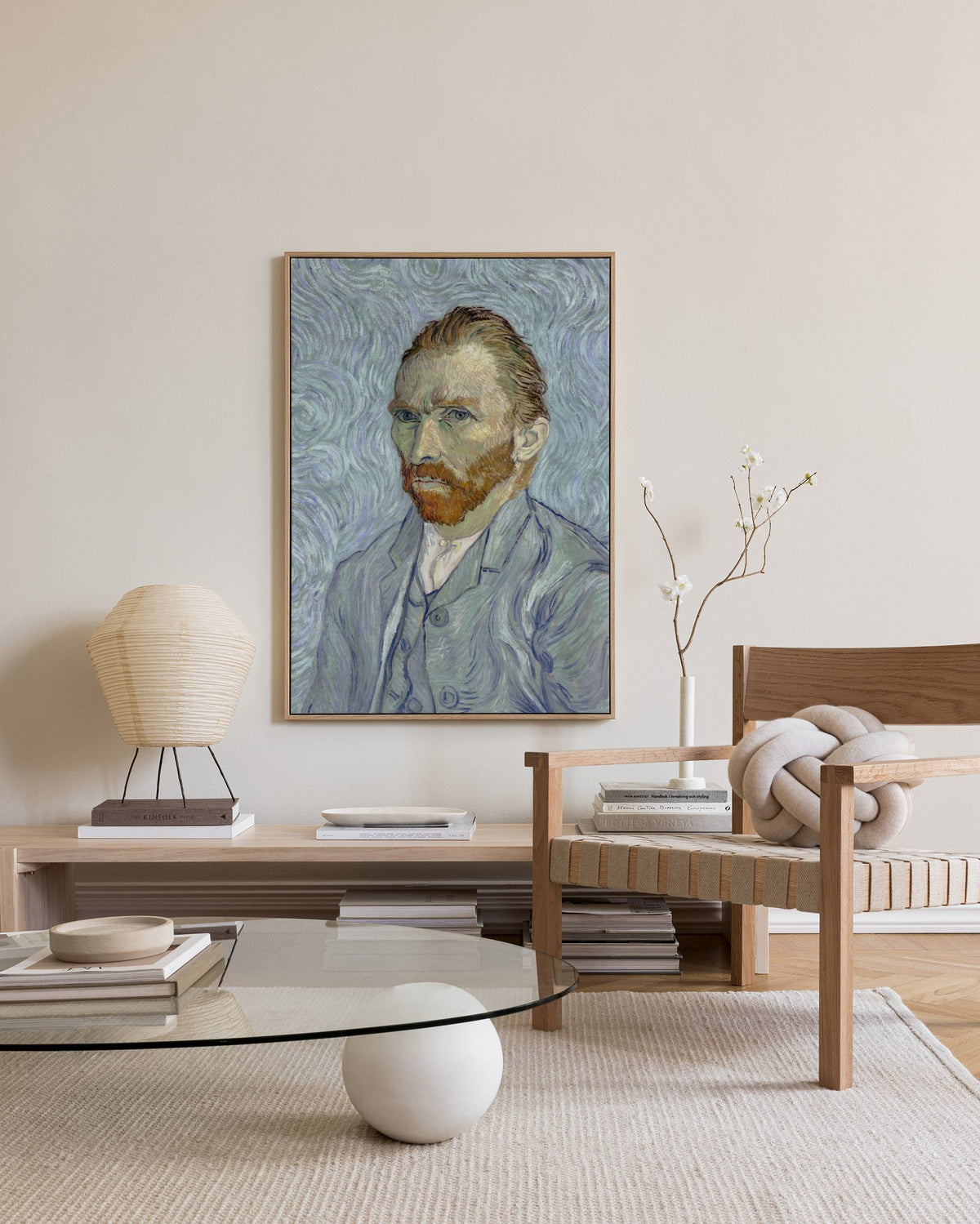 Van Gogh - Self-portrait Canvas print