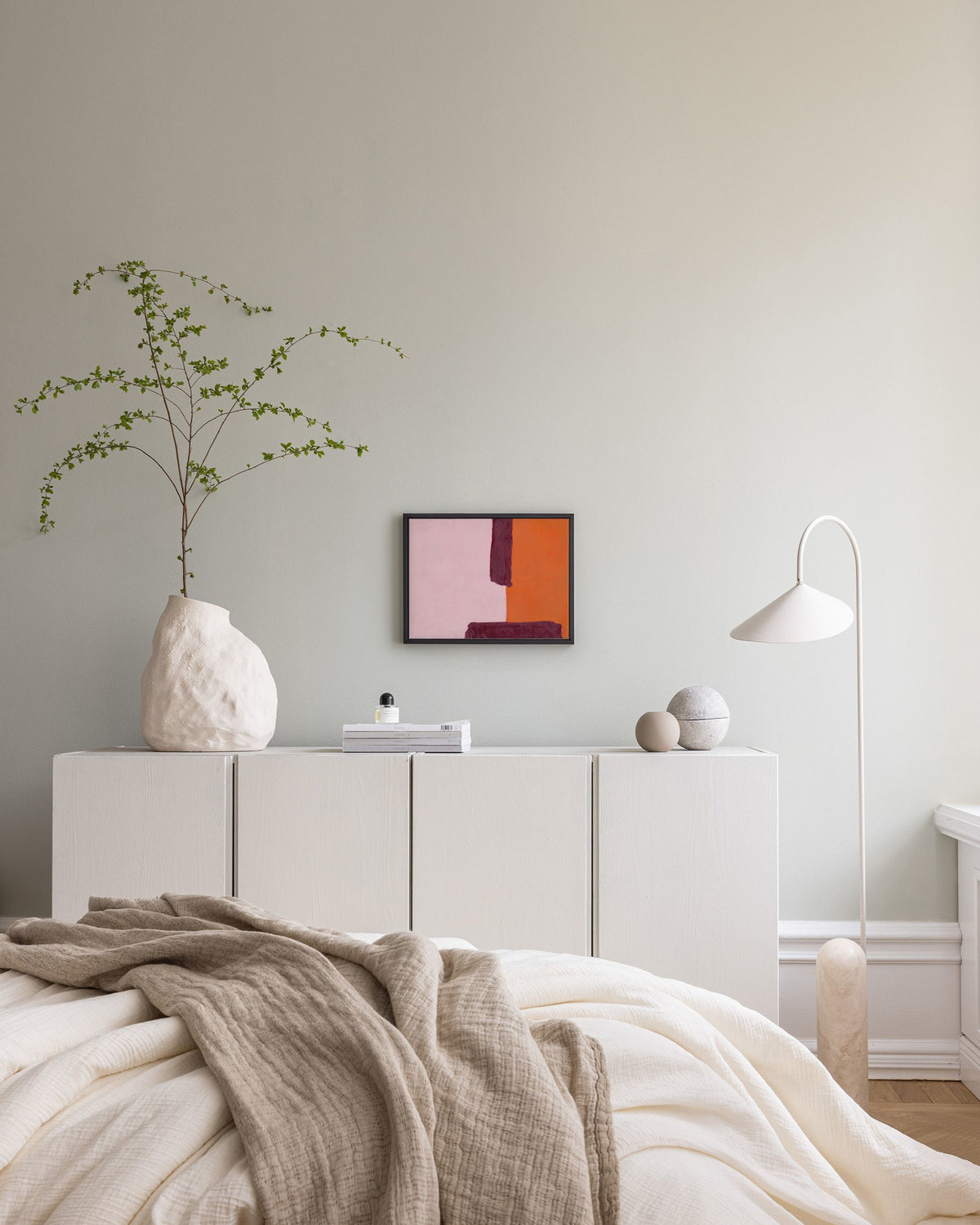 The Space Between Canvas print