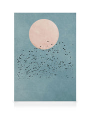 Boris Draschoff  Kubistika - Birds Fly Away Canvas print