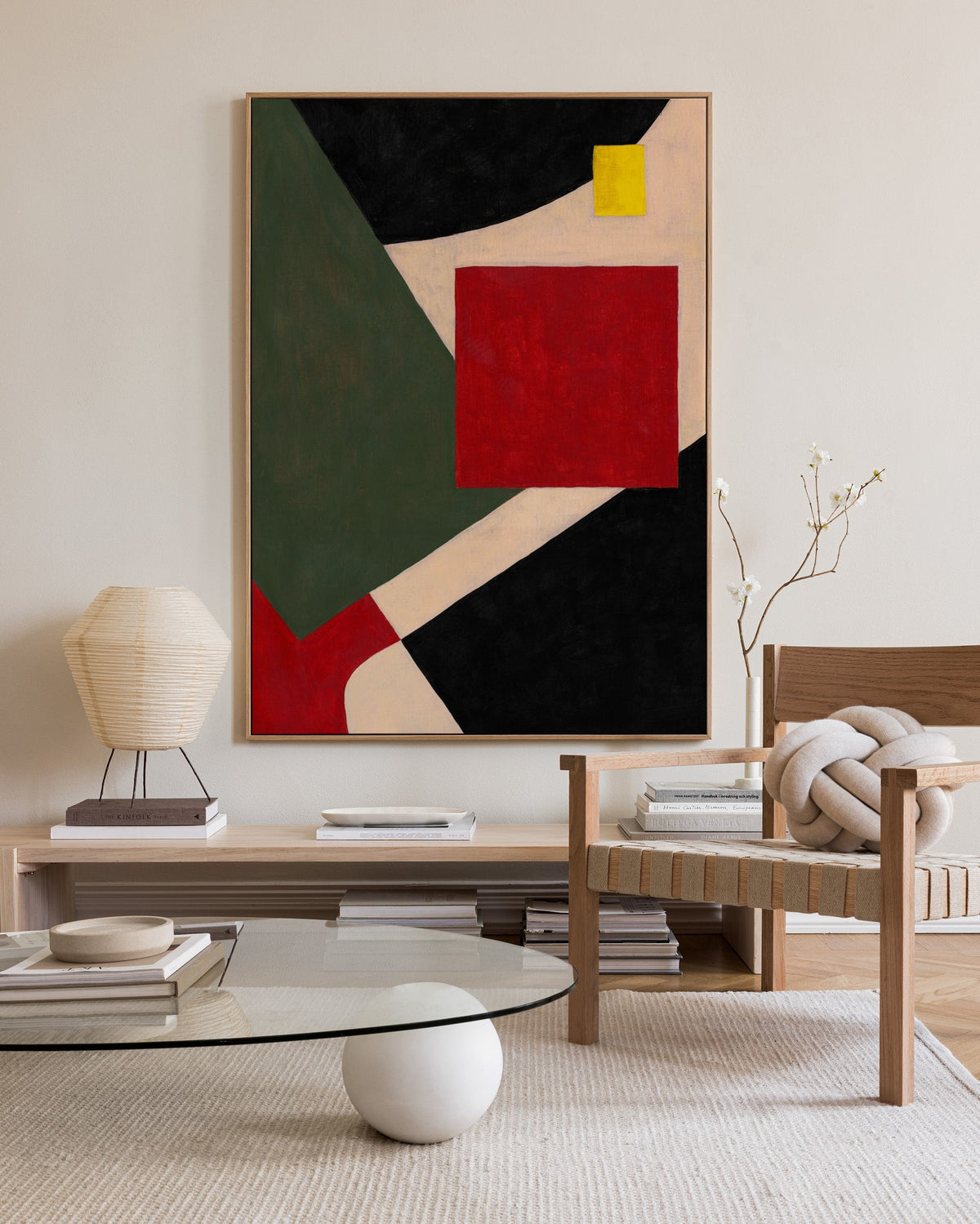 There She Is Canvas print