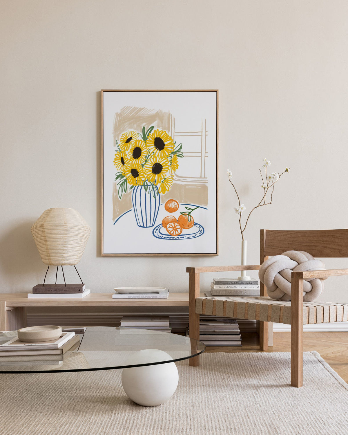 Fleurs du Jardin No1 Canvas print