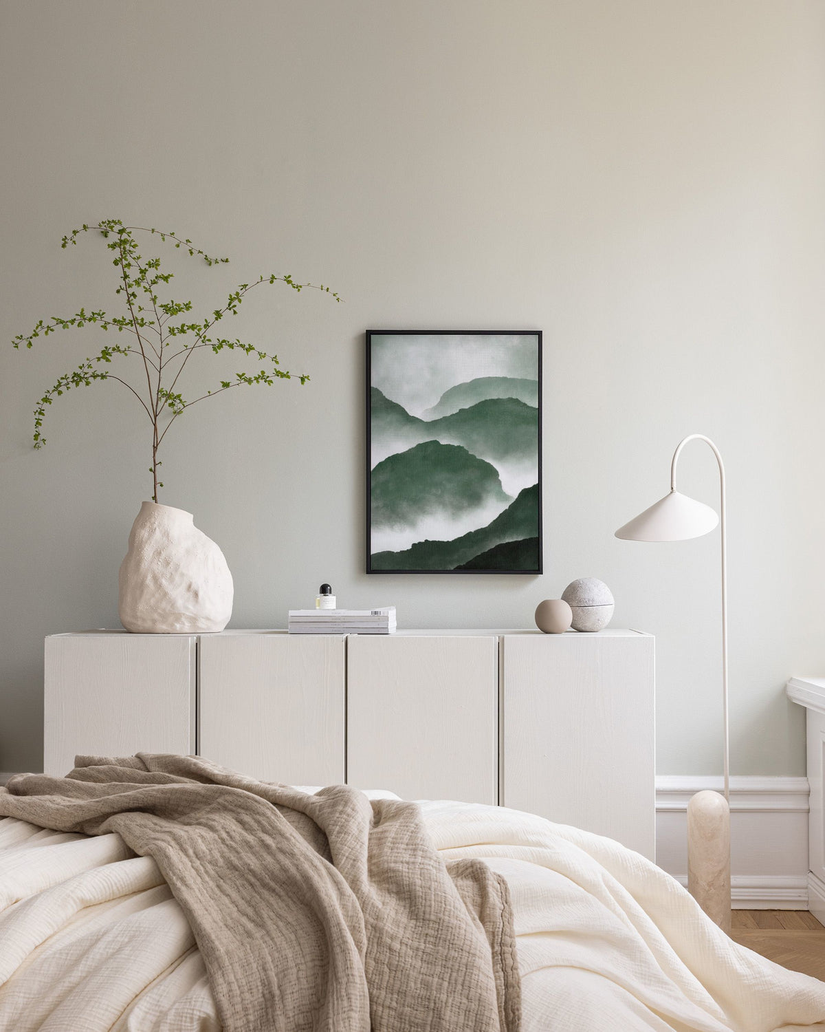 Mistscape No1 Canvas print