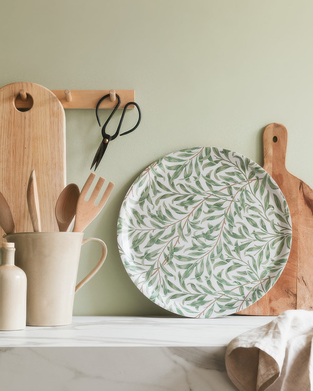 William Morris - Willow Bough Round Tray