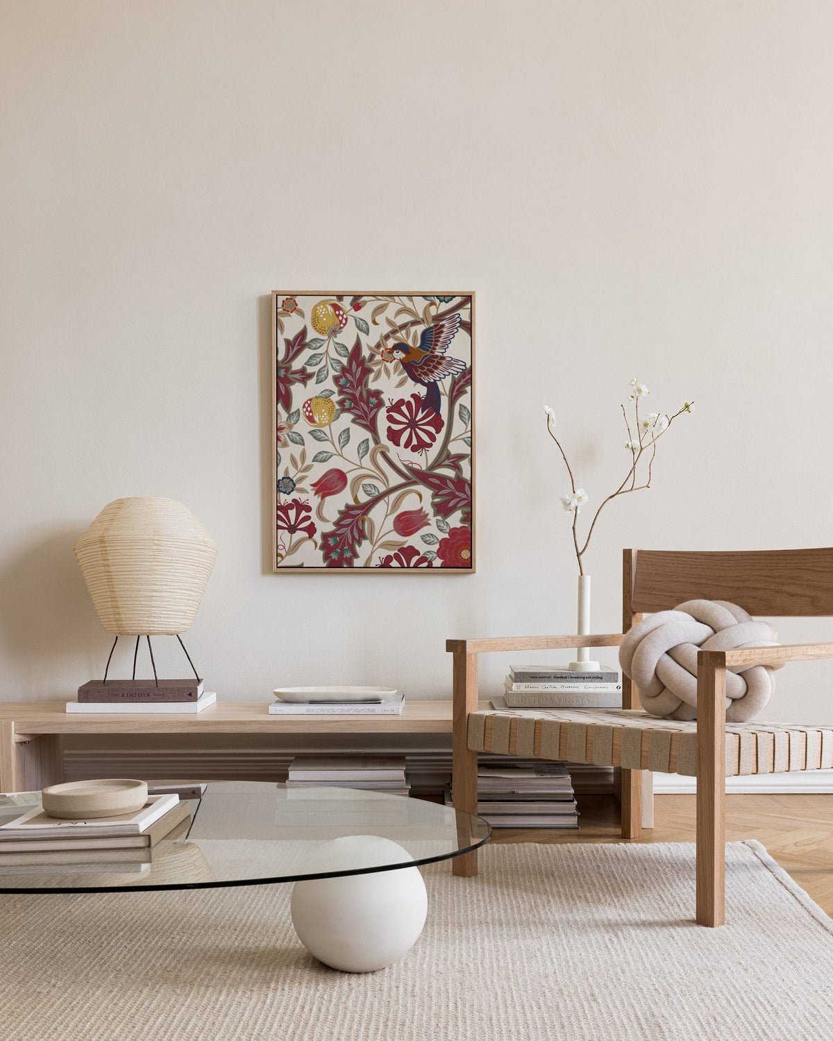 Birds Paradise Canvas print