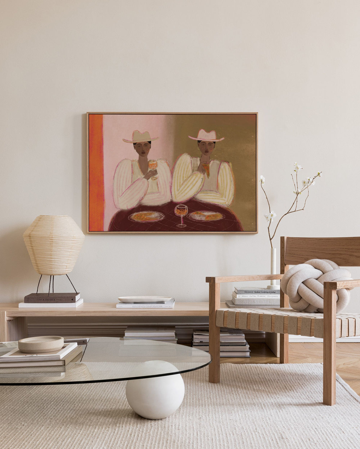 Studio Vreeken - Aperol Pizza Party Leinwandbild
