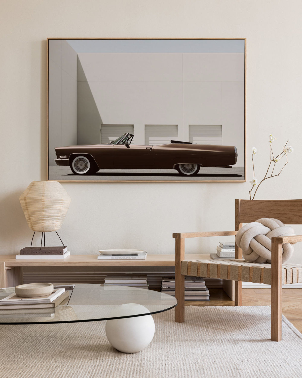 Cabriolet Canvas print