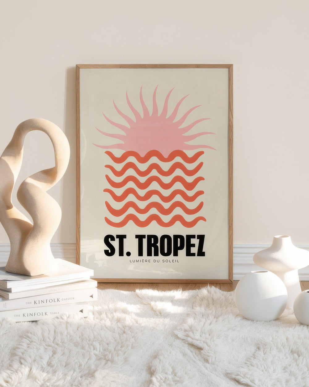 Graphic St Tropez Print