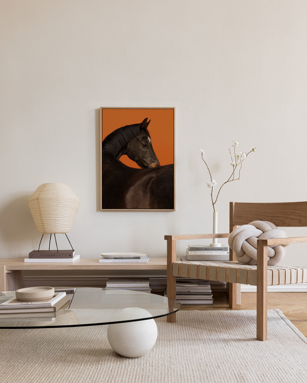 Stallion Canvas print