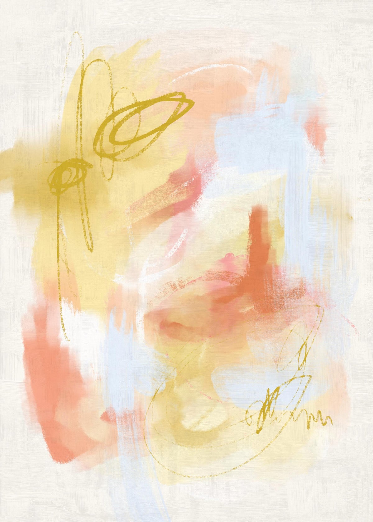 Abstract Colors No1 Print