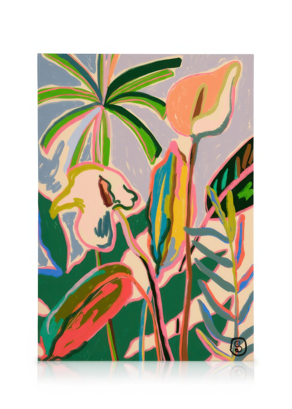 Sandra Poliakov - Peace Lily Canvas print