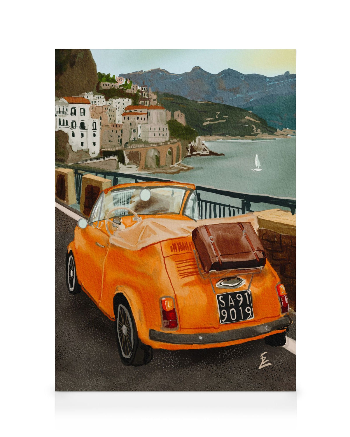 Ekaterina Zagorska - Italian Dream Canvas print