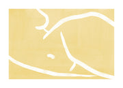 Yellow Body Pose Print