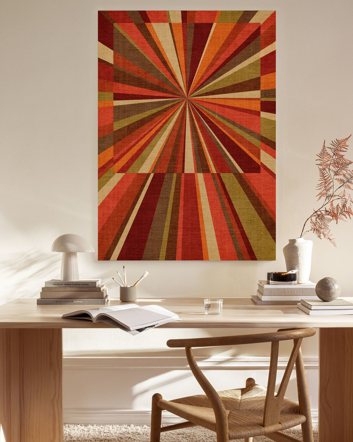 Supernova Canvas print