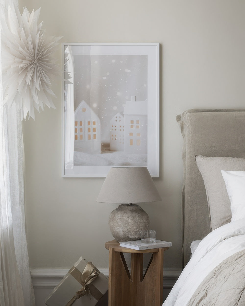 Holiday Village Print
