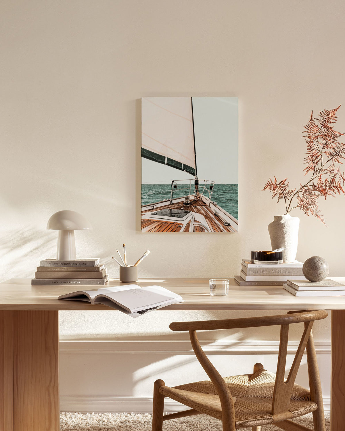 Sail With Me Canvas print