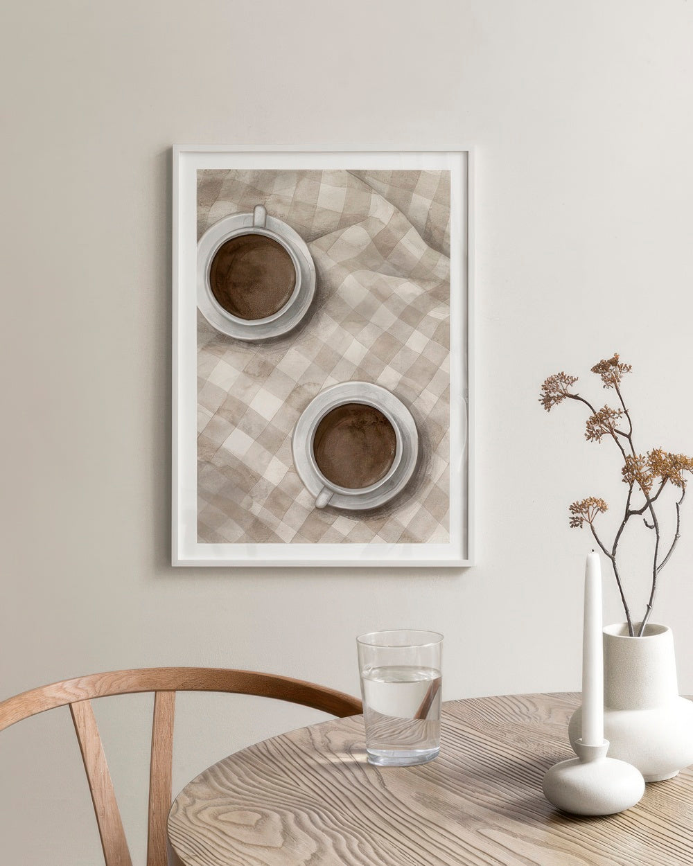Cups of Coffee Print