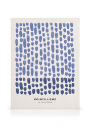 Dots in Blue No1 Canvas print
