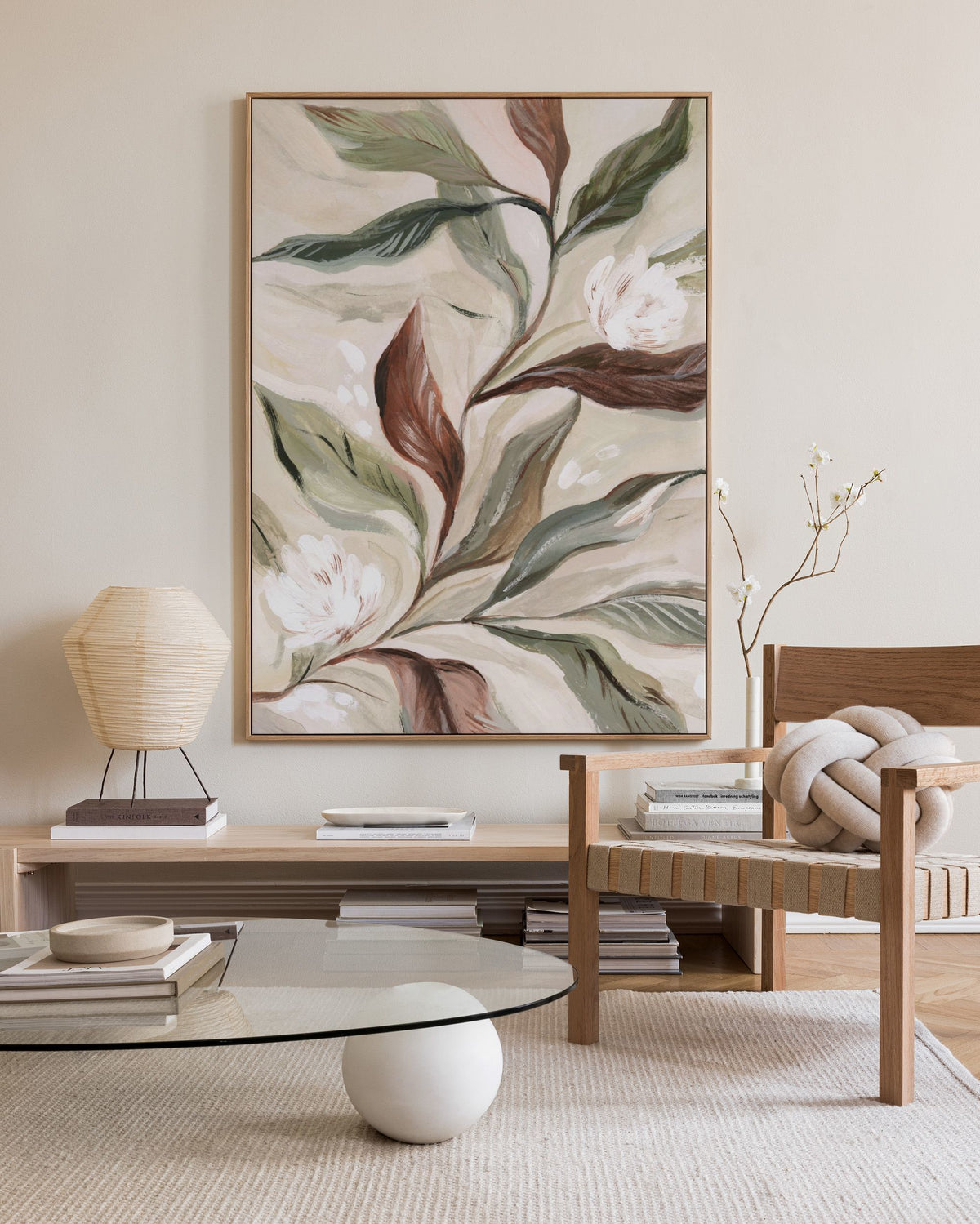 Rustic Botanicals Canvas print